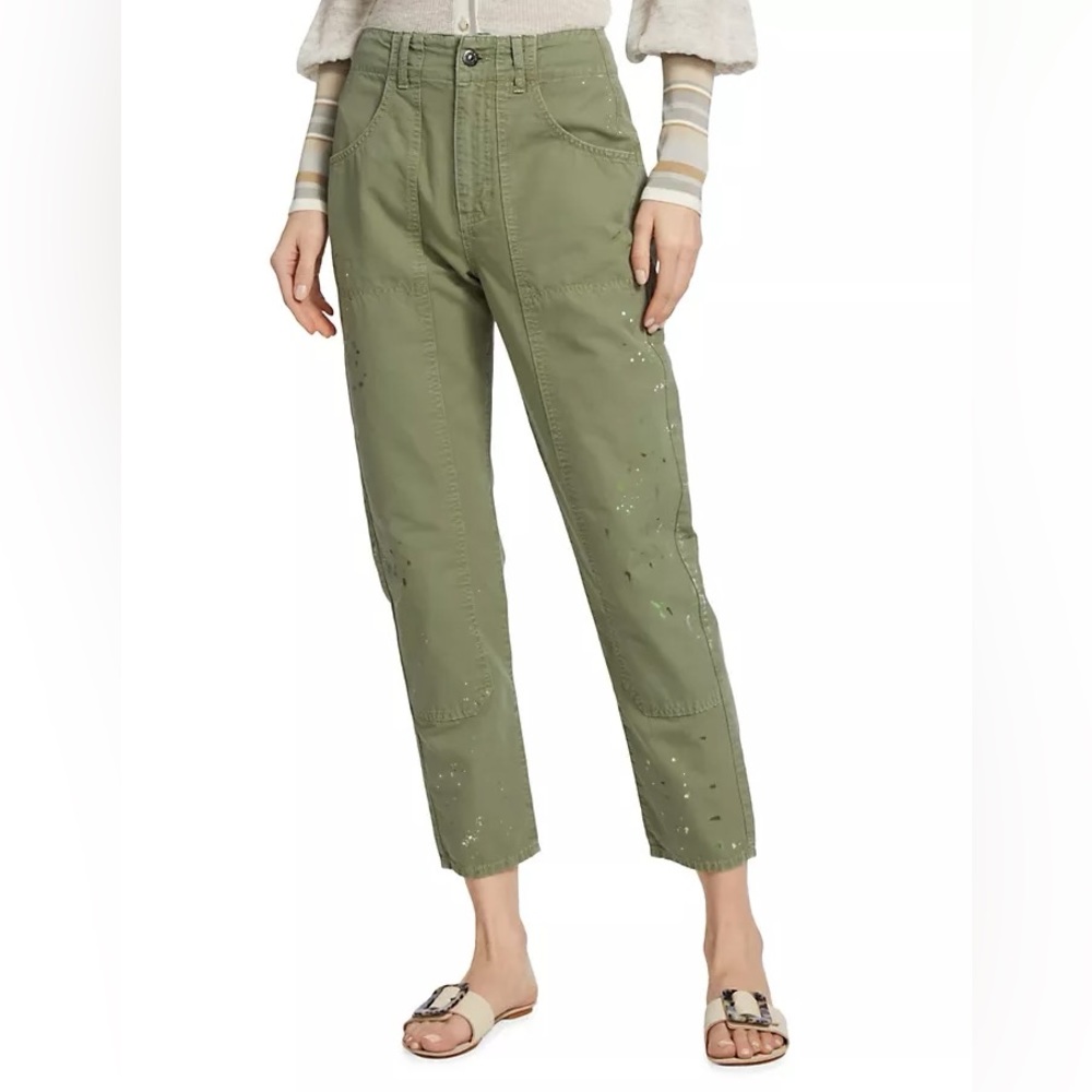 Veronica Beard Arya Straight Carpenter Pants size 27 NWT NEVER WORN